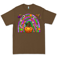 Cacao Halloween Rainbow Premium Tee - texasbilliewilder
