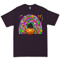 Plum Halloween Rainbow Premium Tee - texasbilliewilder