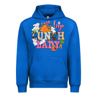 Cobalt One hip Lunch Lady Easter Day Urban Hoodie - CowGirlArtShop