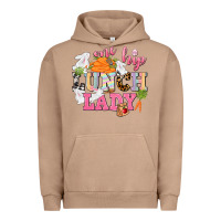 Pigment Burro One hip Lunch Lady Easter Day Urban Hoodie - CowGirlArtShop