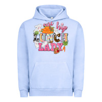 Pigment Grape Ice One hip Lunch Lady Easter Day Urban Hoodie - CowGirlArtShop