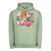 Pigment Oil Green One hip Lunch Lady Easter Day Urban Hoodie - CowGirlArtShop