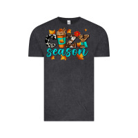 Vintage Black cozy season with coffee cup Vintage Tee - AdoDesignShop