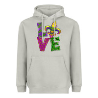 Moon Dust mardi gras love Heavyweight Hoodie - RanaPortraitStore