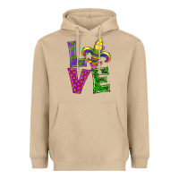 Mushroom mardi gras love Heavyweight Hoodie - RanaPortraitStore