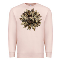 Pale Pink thankful sunflower Premium Sweatshirt - Bettercallsaul