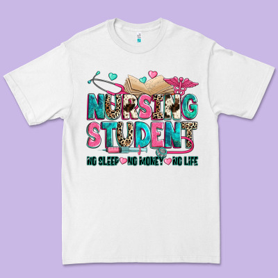 Nursing Student Premium Tee Designed By Zillion Design Studio