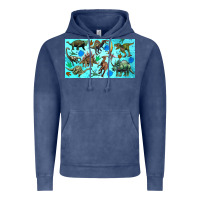 Vintage Denim dinosaurs sippy cup Vintage Hoodie - Artiststas
