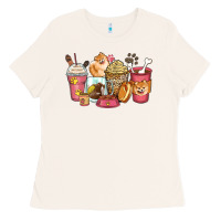 Bone pomeranian coffee cups Ladies Tee - Zillion Design Studio