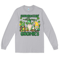 Moon Dust shamrock with my gnomies Long Sleeve Tee - MaliasSmallBusiness