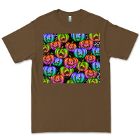 Cacao Halloween Pumpkins Premium Tee - texasbilliewilder