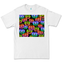 White Halloween Pumpkins Premium Tee - texasbilliewilder
