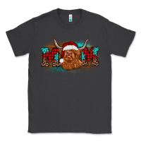 Smoke christmas mom highland cow Classic Tee - BarkalooDesign
