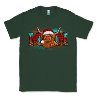 Sports Green christmas mom highland cow Classic Tee - BarkalooDesign