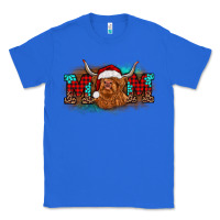 True Royal christmas mom highland cow Classic Tee - BarkalooDesign