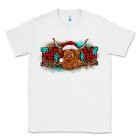 White christmas mom highland cow Classic Tee - BarkalooDesign