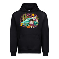 Black Western rabbit Easter Day Urban Hoodie - CowGirlArtShop
