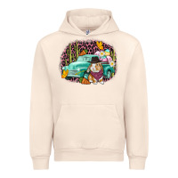 Sandshell Western rabbit Easter Day Urban Hoodie - CowGirlArtShop