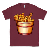 Burgundy nugget and nuggets basket Classic Tee - AdoDesignShop