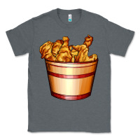 Charcoal Heather nugget and nuggets basket Classic Tee - AdoDesignShop