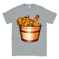 Heather Grey nugget and nuggets basket Classic Tee - AdoDesignShop