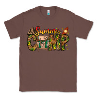Chestnut Summer Camp Classic Tee - CowhideDigitalArt