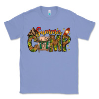 Colony Blue Summer Camp Classic Tee - CowhideDigitalArt