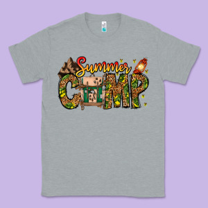 Summer Camp Classic Tee Designed By Cowhidedigitalart