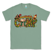 Sage Summer Camp Classic Tee - CowhideDigitalArt