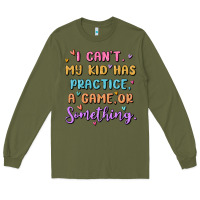 Army Green sports mom Long Sleeve Tee - MaliasSmallBusiness