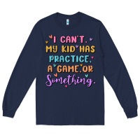 Navy sports mom Long Sleeve Tee - MaliasSmallBusiness