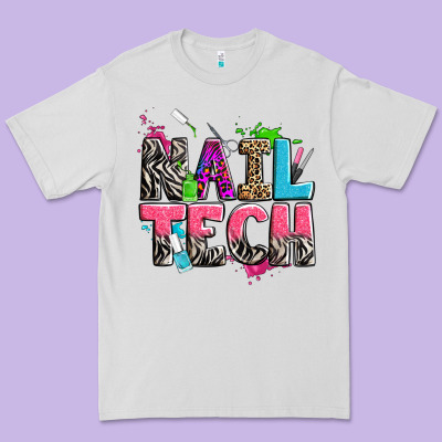 Nail Tech Premium Tee Designed By Zillion Design Studio