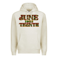 Oatmeal Heather juneteenth 1865 Premium Hoodie - NancyCooperArtShop