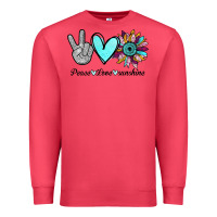 Cardinal Peace Love Sunshine Premium Sweatshirt - Bettercallsaul