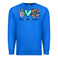 True Royal Peace Love Sunshine Premium Sweatshirt - Bettercallsaul
