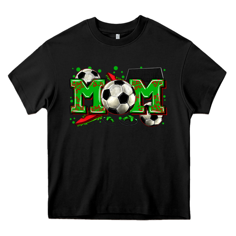 Mom Soccer Heavy Core Tee by Zillion Design Studio | Teevron