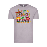 Vintage Zinc cinco de mayo with pepper and sombrero Vintage Tee - Artiststas