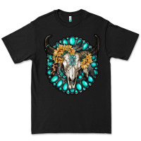 Black gamestone with bull skull Premium Tee - RanaPortraitStore