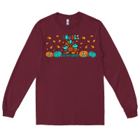 Burgundy gobble till you wobble Long Sleeve Tee - JahusDesignShop
