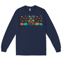 Navy gobble till you wobble Long Sleeve Tee - JahusDesignShop