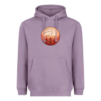 Lavender Cowboy Sunset Volleyball Heavyweight Hoodie - Bettercallsaul
