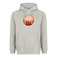 Moon Dust Cowboy Sunset Volleyball Heavyweight Hoodie - Bettercallsaul