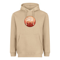 Mushroom Cowboy Sunset Volleyball Heavyweight Hoodie - Bettercallsaul