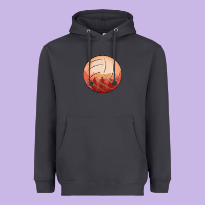 Cowboy Sunset Volleyball Heavyweight Hoodie Designed By Bettercallsaul