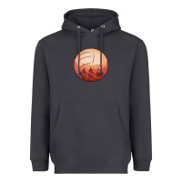 Smoke Cowboy Sunset Volleyball Heavyweight Hoodie - Bettercallsaul