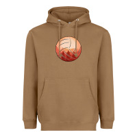 Toasted Coconut Cowboy Sunset Volleyball Heavyweight Hoodie - Bettercallsaul