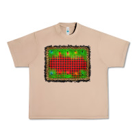 Burro christmas lights background Urban Heavy Tee - AdoDesignShop