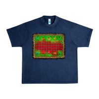 Navy christmas lights background Urban Heavy Tee - AdoDesignShop