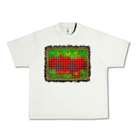 Pistachio christmas lights background Urban Heavy Tee - AdoDesignShop