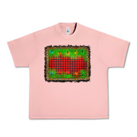 Salmon christmas lights background Urban Heavy Tee - AdoDesignShop